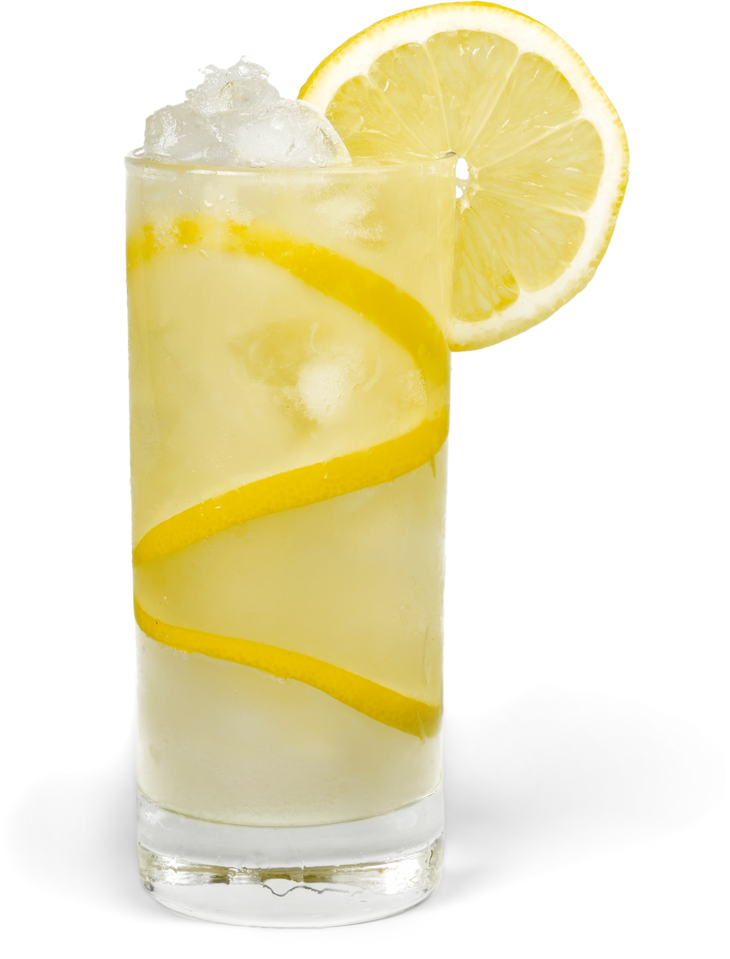 Iced Glass of Lemonade